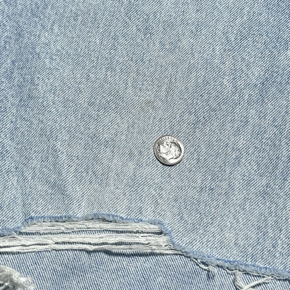 NEW‎ American Eagle Jeans Womens Size 6 28W Super High Rise Baggy Straight NWT - Picture 3 of 16